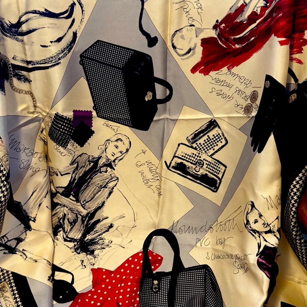 Ralph Lauren Multicolor Graphic Scarf